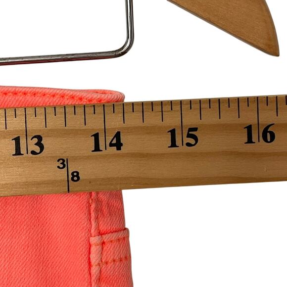 AG Adriano Goldschmied Stevie Ankle Slim Straight Leg Jeans Orange 26R - Picture 7 of 9